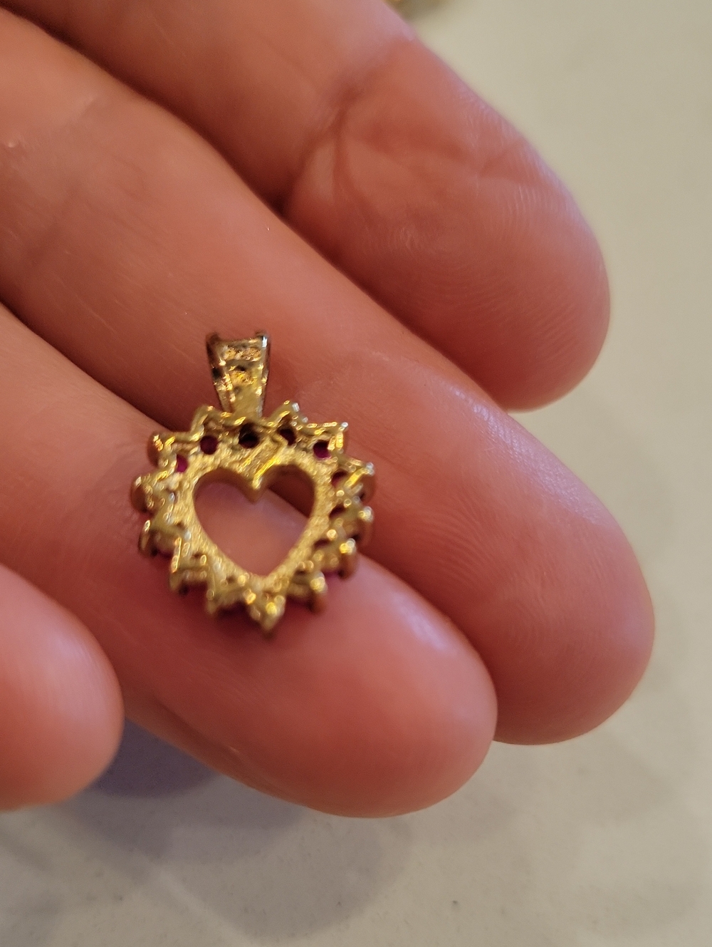 Random Lot Gold Pendants & Slides - Picture 6 of 6